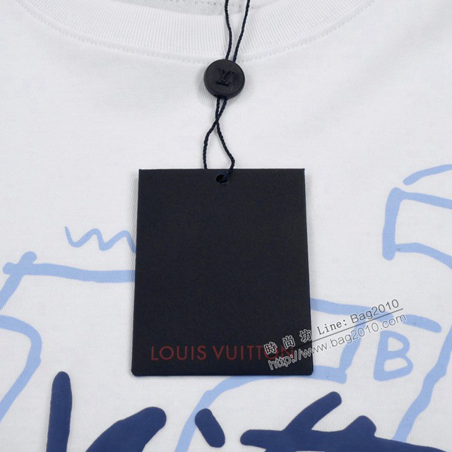 Louisvuitton路易威登Lv專門店2023SS新款印花T恤 男女同款 tzy2689